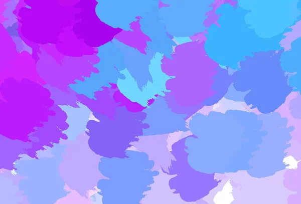 Світло Рожевий Синій Векторний Фон Фігурами Мюнхена Барвисті Хаотичні Форми — стоковий вектор