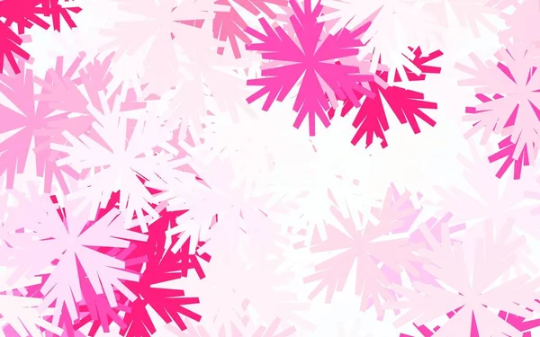 Светло Розовый Вектор Абстрактный Фон Цветами Цветы Градиентом Белом Фоне — стоковый вектор