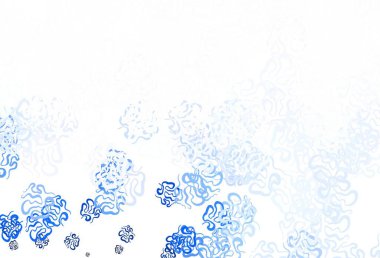 Rastgele şekilli açık gri vektör deseni. Soyut gradyan şekilli basit renkli çizimler. Duvar kağıtları için zarif tasarım.