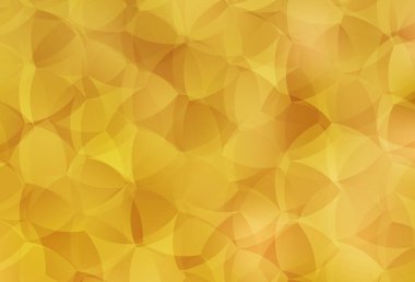 Light Orange vektör üçgeni mozaik arkaplan. Zarif üçgenleri olan soyut çizimler. Arkaplanlarınız için desenli desen.