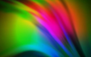 Koyu pembe, yeşil vektör bulanık parlak soyut arkaplan. Soyut ve gradyan renkte renkli çizimler. Marka kitabınız için yeni biçim tasarımı.