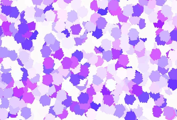 Lichtpaarse Roze Vectortextuur Met Abstracte Vormen Illustratie Met Kleurrijke Gradiëntvormen — Stockvector