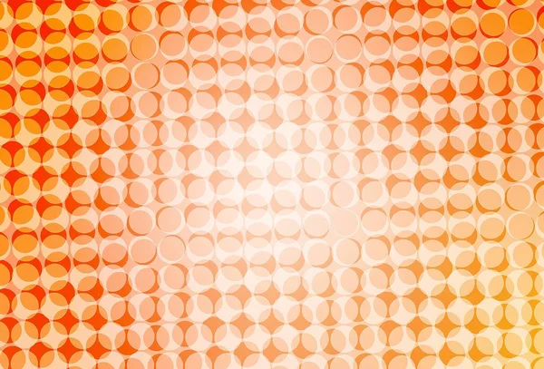 Φως Πορτοκαλί Διάνυσμα Φόντο Τελείες Εικονογράφηση Σύνολο Λαμπερά Πολύχρωμα Αφηρημένα — Διανυσματικό Αρχείο