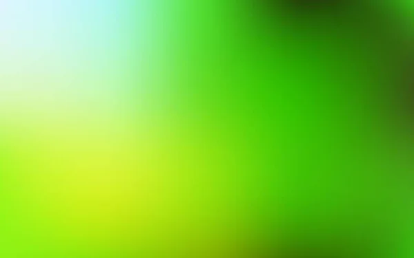Lichtgroen Gele Vector Abstracte Vervaging Tekening Kleurrijke Gradiënt Abstracte Illustratie — Stockvector