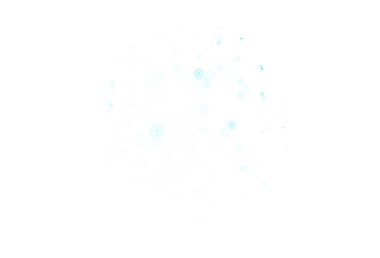 Çember şekilli açık mavi vektör düzeni. Bulanık dekoratif tasarım baloncuklu soyut tarzda. Poster ve web siteleri için tasarım.