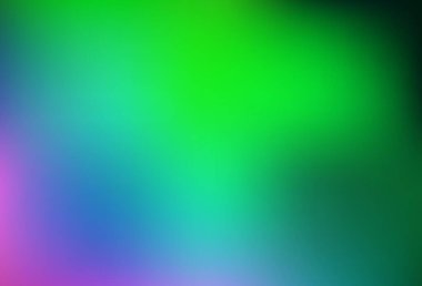 Açık pembe, yeşil vektör eğimli bulanık desen. Bulanık gradyan ile soyut renkli çizim. Web uygulamalarınız için duvar kağıdı.