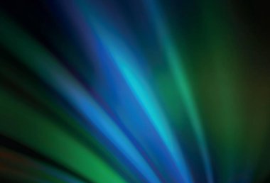 Koyu Mavi, Yeşil vektör modern zarif düzeni. Degrade ile halftone tarzıyaratıcı illüstrasyon. Bir marka kitap için zarif arka plan.