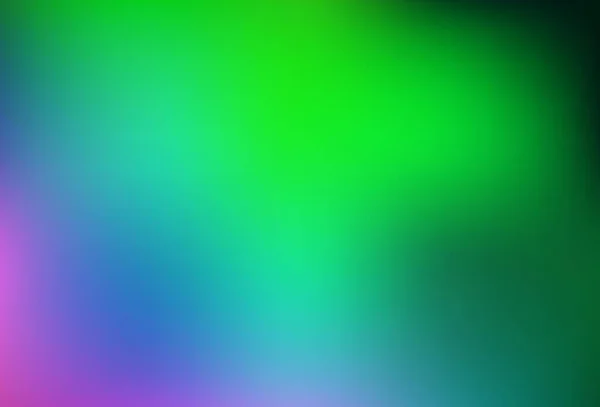 Světle Růžový Zelený Vzor Rozmazání Vektorového Gradientu Abstraktní Barevná Ilustrace — Stockový vektor