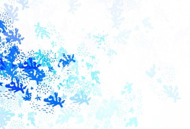 Soyut biçimlerde hafif BLUE vektör dokusu. Soyut tarzda rengarenk gradyan şekilleri olan bir resim. İşiniz için en iyi akıllı tasarım.