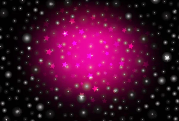 Dark Pink Vektorové Pozadí Prázdninovém Stylu Jednoduchý Gradient Ilustrace Vánočními — Stockový vektor