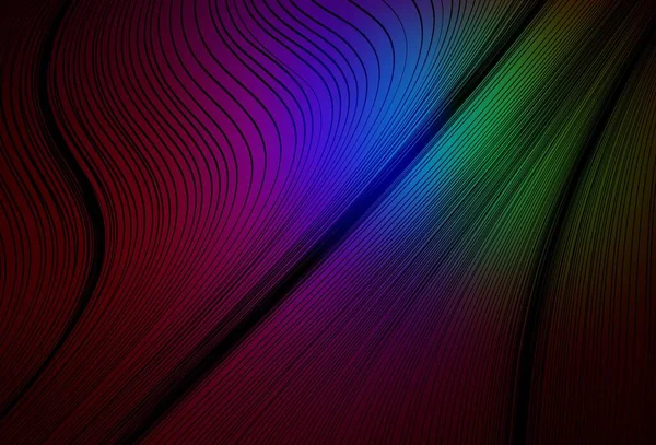 Темний Багатобарвний Вектор Сучасний Елегантний Фон Блискуча Абстрактна Ілюстрація Градієнтним — стоковий вектор