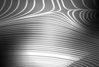 Düz çizgileri olan açık gri vektör düzeni. Bulanık dekoratif tasarım basit bir şekilde çizgilerle. Reklamınız, posteriniz, afişiniz için en iyi tasarım.