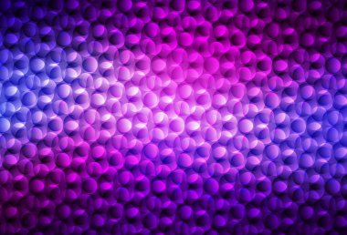 Açık Mor, diskli pembe vektör dokusu. Bulanık dekoratif tasarım baloncuklu soyut tarzda. Poster ve web siteleri için tasarım.