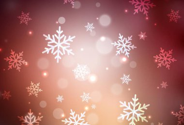 Karnaval tarzında koyu kırmızı bir şablon. Noel tarzında renkli bir tasarım ve eğilim. Reklamlar, posterler, kitap afişleri için desen.