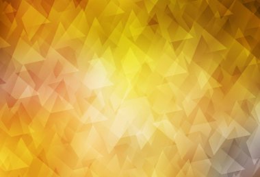 Çizgileri, dikdörtgenleri olan koyu sarı vektör düzeni. Soyut stil ve dikdörtgenlerle dekoratif tasarım. Şablon bir arkaplan olarak kullanılabilir.