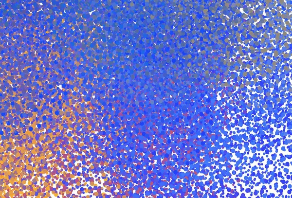 Световая Многоцветная Векторная Компоновка Фигурами Кругов Абстрактная Иллюстрация Цветными Пузырями — стоковый вектор