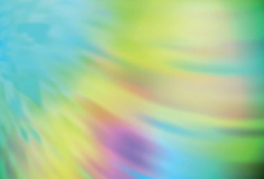 Açık mavi, sarı vektör soyut parlak desen. Görüntü stili ve gradyanı olan yeni renkli çizimler. Çalışmalarınız için akıllı tasarım.