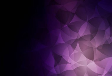 Soyut şekilli koyu mor vektör dokusu. Soyut gradyan şekilli basit renkli çizimler. Web siteniz için basit tasarım.