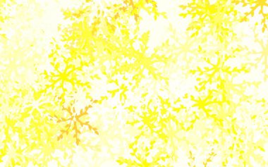 Açık yeşil, Memphis şekilli sarı vektör arkaplan. Rastgele şekillerle soyut tarzda dekoratif tasarım. Bir cep telefonu için arka plan.