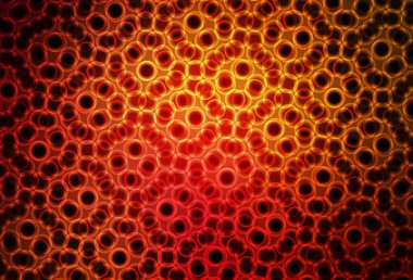 Küreli koyu kırmızı vektör deseni. Renkli su damlaları olan modern soyut çizimler. Fütürist reklamlar ve kitapçıklar için şablon.