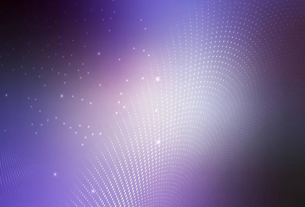 Светло Фиолетовый Вектор Размытыми Каплями Дождя Красивая Цветная Иллюстрация Размытыми — стоковый вектор