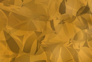 Karmaşık poliotik şekilli hafif turuncu vektör şablonu. Renkli rastgele şekillerle modern soyut illüstrasyon. İşiniz için en iyi akıllı tasarım.