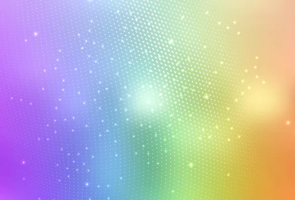 Light Multicolor Vector Glitter Abstrakte Illustration Mit Verschwommenen Regentropfen Illustration — Stockvektor