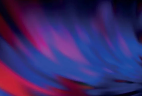 Dunkelrosa Vektor Verschwommen Glanz Abstrakten Hintergrund Bunte Illustration Abstrakten Stil — Stockvektor