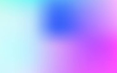 Açık pembe, mavi vektör bulanık dokusu. Bulanık gradyan ile soyut renkli çizim. Tasarımın için en iyi seçim.