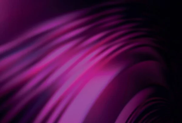 Sötét Rózsaszín Vektor Elmosódott Fényes Textúra Csillámló Absztrakt Illusztráció Gradiens — Stock Vector