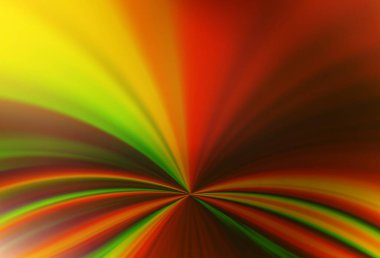 Koyu turuncu vektör renkli bulanık arkaplan. Soyut ve gradyan renkte renkli çizimler. Tasarımının yeni yolu.