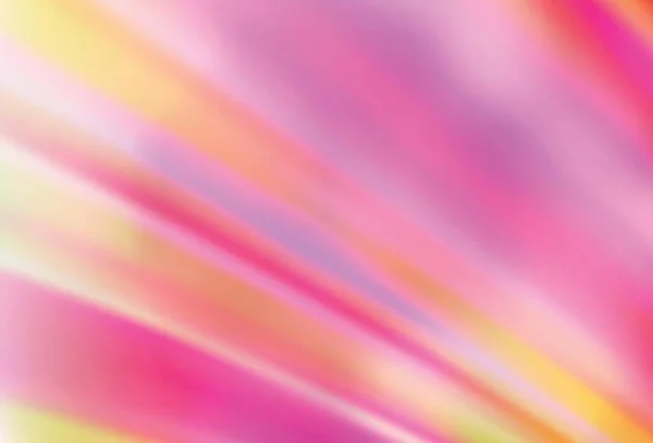 Hellrosa Vektor Glänzend Abstrakten Hintergrund Abstrakte Farbenfrohe Illustration Mit Farbverlauf — Stockvektor