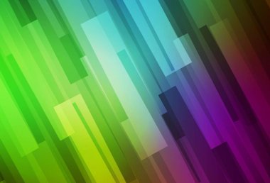 Açık pembe, dikdörtgen biçiminde yeşil vektör dokusu. Dikdörtgenleri ve kareleri olan güzel bir çizim. İş ilanları, broşürler, broşürler için desen