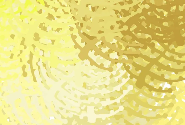 Ελαφρύ Κίτρινο Διανυσματικό Πρότυπο Χαοτικά Σχήματα Εικονογράφηση Πολύχρωμα Σχήματα Κλίση — Διανυσματικό Αρχείο