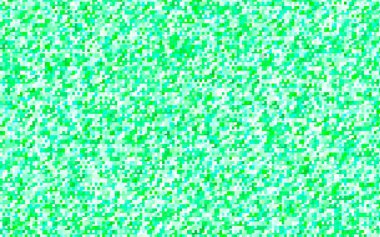 Eşkenar dörtgenli açık yeşil vektör arkaplanı. Dikdörtgenleri ve kareleri olan güzel bir çizim. Şablon bir arkaplan olarak kullanılabilir.