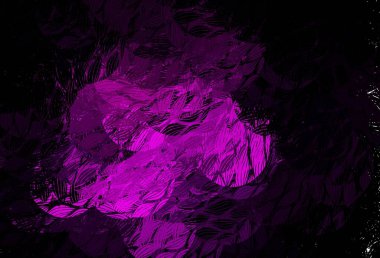 Açık pembe, rastgele şekilli sarı vektör deseni. Renkli rastgele şekillerle modern soyut illüstrasyon. Duvar kağıtları için zarif tasarım.