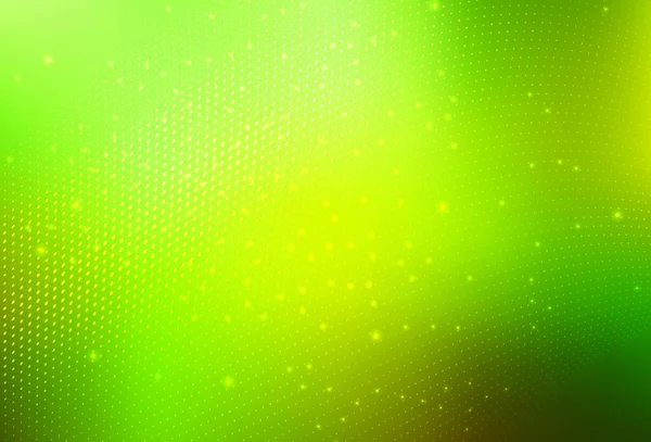 Luz Verde Vetor Amarelo Ilustração Abstrata Moderna Com Gotas Água — Vetor de Stock