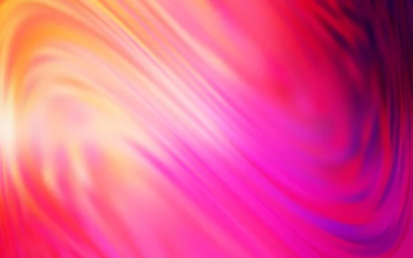 Colore Rosa Chiaro Layout Astratto Vettoriale Giallo Illustrazione Colori Completamente — Vettoriale Stock