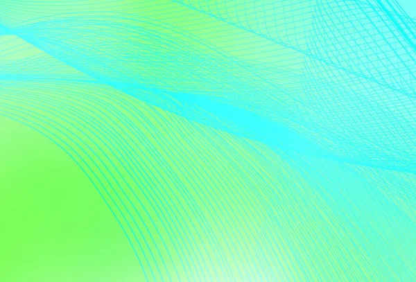 ライトグリーンベクトルカラフルな抽象的な背景 ぼかしスタイルで完全に新しい色のイラスト デザインの新しい方法 — ストックベクタ