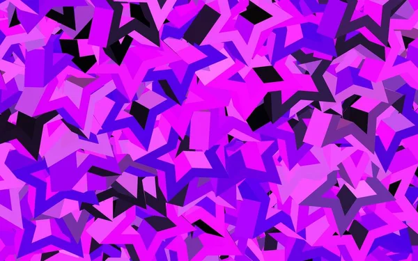 Textura Vectorial Rosa Oscuro Con Estilo Triangular Ilustración Abstracta Moderna — Vector de stock