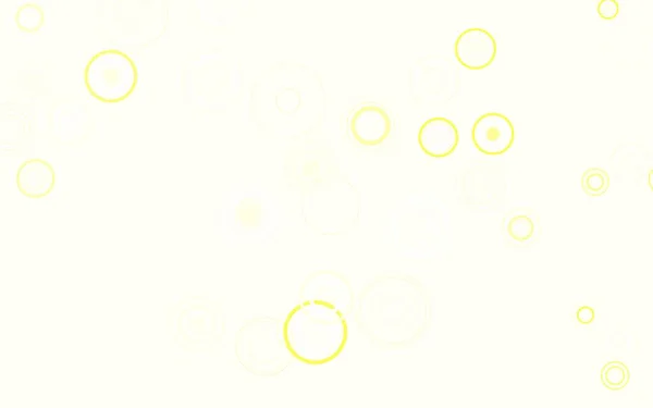 Hellroter Vektorhintergrund Mit Flecken Unscharfe Blasen Auf Abstraktem Hintergrund Mit — Stockvektor