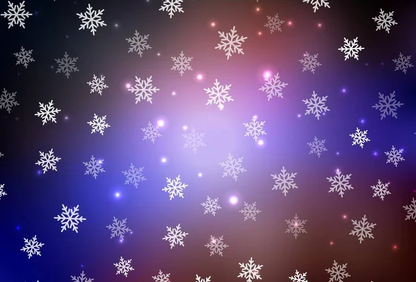 ダークブルー 誕生日スタイルのレッドベクトルテクスチャ クリスマスのシンプルでカラフルなイラストや看板 文法サイトのパターン — ストックベクタ