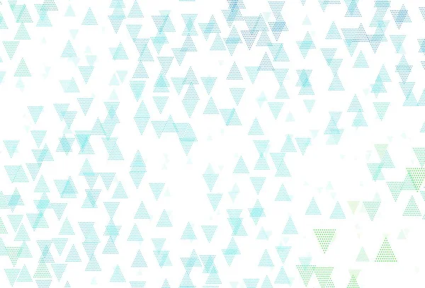 Hellblauer Grüner Vektorhintergrund Mit Linien Kreisen Abstrakte Gradienten Illustration Mit — Stockvektor