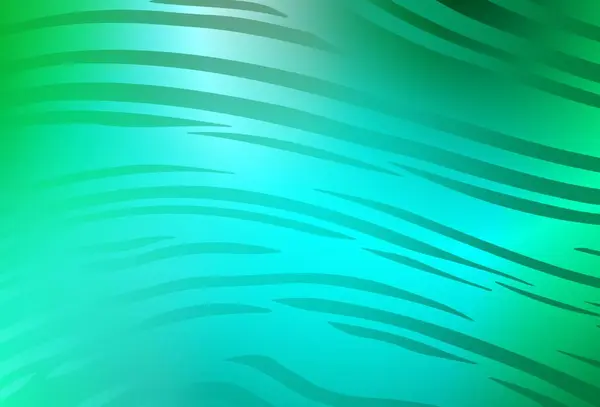 Hellgrüner Vektor Abstrakter Verschwommener Hintergrund Leuchtend Bunte Illustration Smartem Stil — Stockvektor