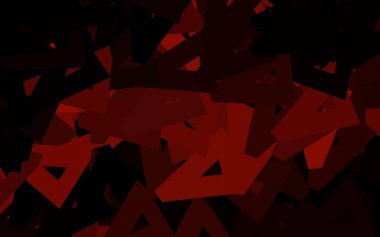 Koyu kahverengi vektör dokusu üçgen biçiminde. Soyut arkaplanda renkli eğimli üçgenler. Kartvizitiniz için modern tasarım.