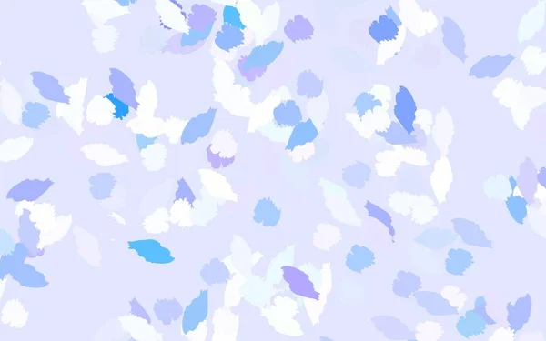 Hellblauer Vektorhintergrund Mit Memphis Formen Einfache Farbenfrohe Illustration Mit Abstrakten — Stockvektor