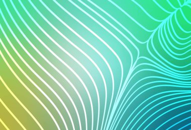 Düz çizgili ışık yeşil vektör düzeni. Glitter soyut illüstrasyon renkli sopa ile. En iyi tasarım, reklam, poster, afiş için.