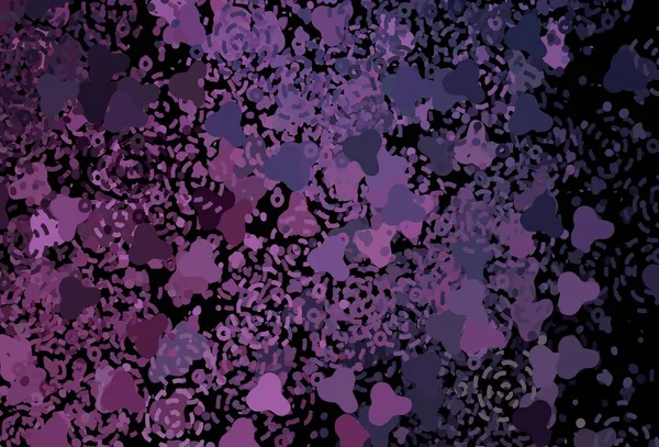 Тёмно Розовая Векторная Текстура Абстрактными Формами Декоративный Дизайн Абстрактном Стиле — стоковый вектор
