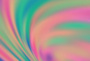 Koyu Çokrenkli vektör şablonu bulanıklaştırdı. Gradyan ile modern soyut çizim. Marka kitabı için zarif bir arkaplan.