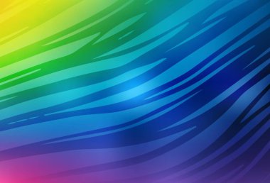 Açık Çoklu Renkli Vektör Renkli Görüntü Arkaplanı. Yaratıcı illüstrasyon, yarım tonlu ve eğimli. İşiniz için yepyeni bir tasarım..